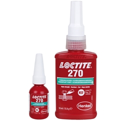 Loctite 270 Hochfeste Schraubensicherung Inhalt 50ml ================================================= Das aktuelle Sicherheitsdatenblatt, Stand 21.02.2020, finden Sie im Internet unter www.maedler.de im Bereich Downloads ================================================= , Produktphoto