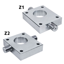 Schwenkplatte für Spindelhubgetriebe NPT Typ Z2 Baugröße 0 64x54mm Zapfen an langer Seite, Produktphoto